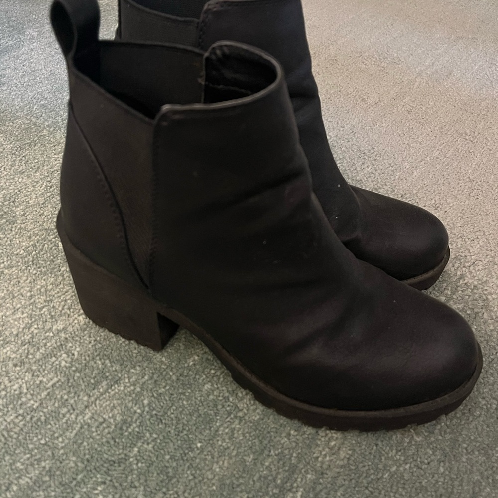 Women's Black Ankle Boots